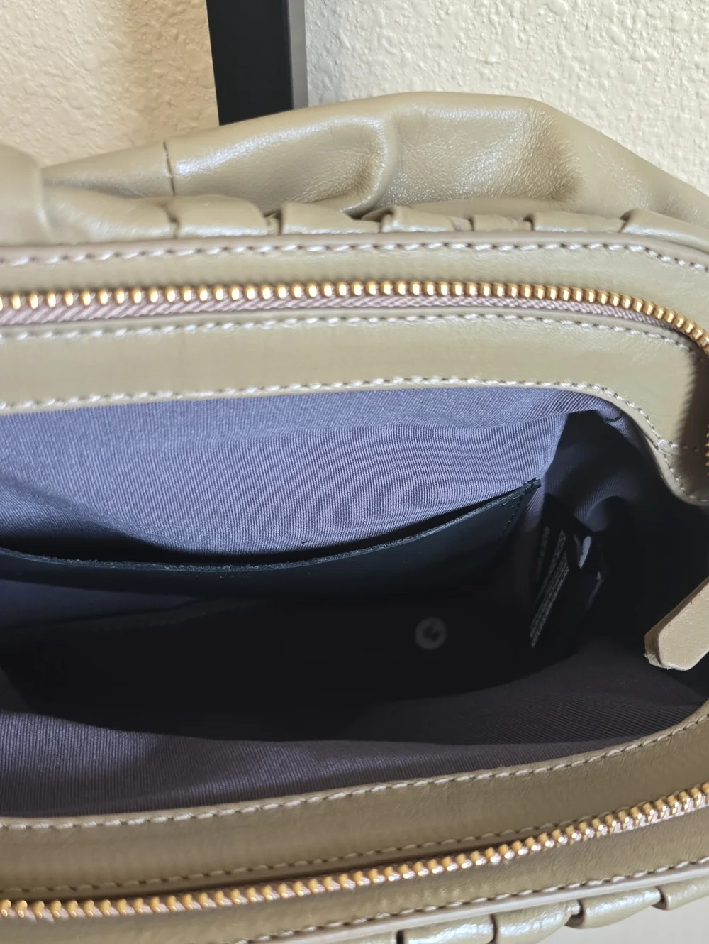 NWT Arezzo Leather Clutch/Crossbody Bag